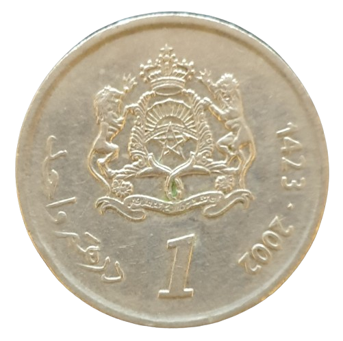 Marokko 1 Dirham 2002