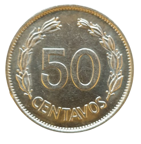 Ecuador 50 Centavos 1979