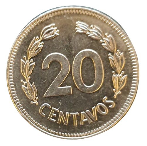 Ecuador 20 Centavos 1980