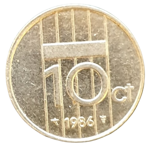 Nederland 10 Cent 1986