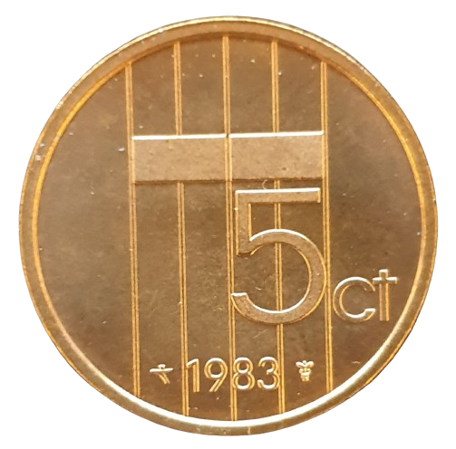 Nederland 5 Cent 1983 UNC