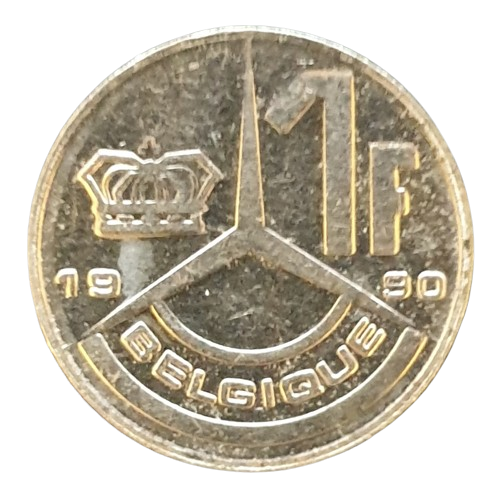 Belgie 1 Franc 1990 (Belgique)