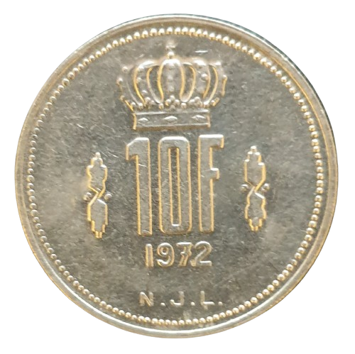 Luxemburg 10 Francs 1972