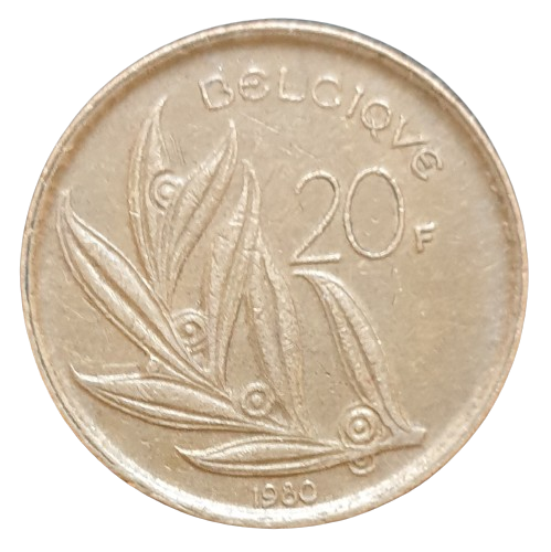 Belgie 20 Francs 1980 (Belgique)