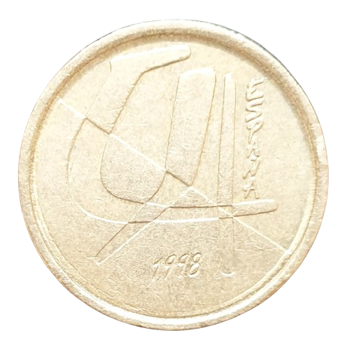 Spanje 5 Pesetas 1998