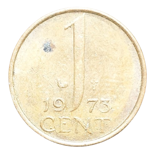 Nederland 1 Cent 1973