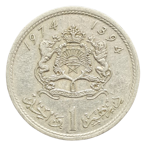 Marokko 1 Dirham 1974