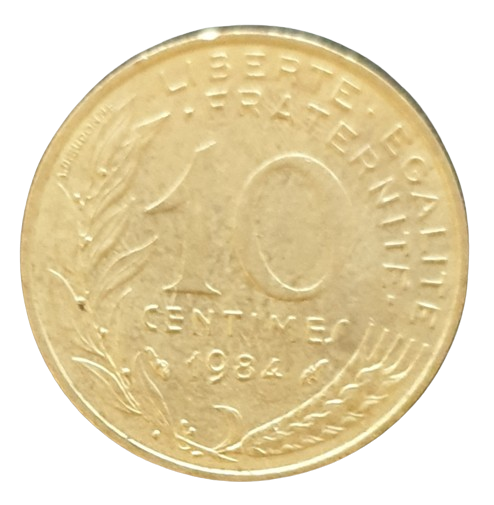 Frankrijk 10 Centimes 1984