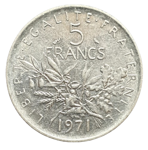 Frankrijk 5 Francs 1971