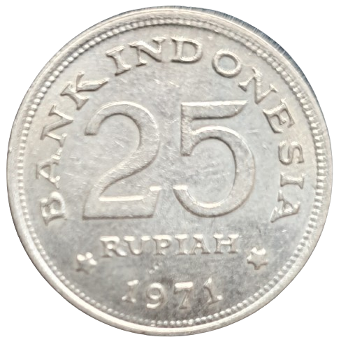 Indonesie 25 Rupiah 1971