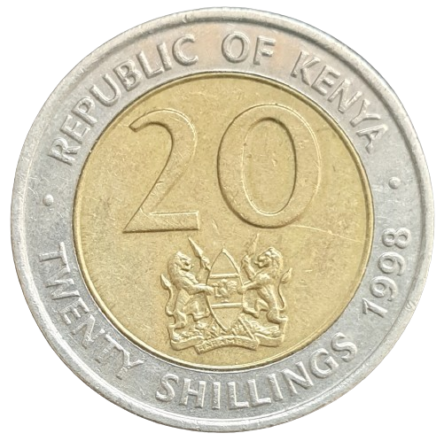 Kenia 20 Shillings 1998