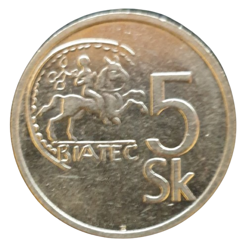 Slowakije 5 Korun 1993