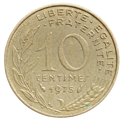 Frankrijk 10 Centimes 1975