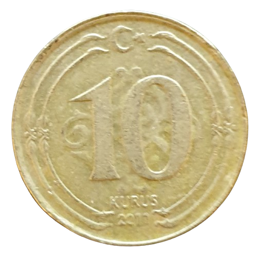 Turkije 10 Kurus 2011