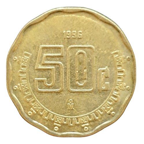 Mexico 50 Centavos 1996