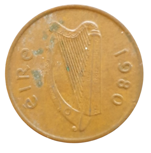 Ierland 2 Pence 1980