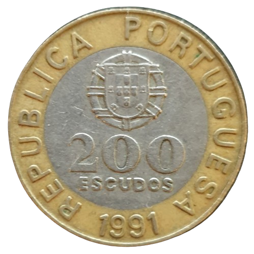 Portugal 200 Escudos 1991