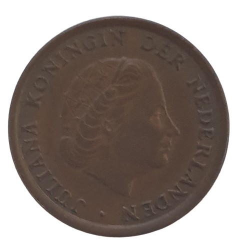 Nederland 1 Cent 1969