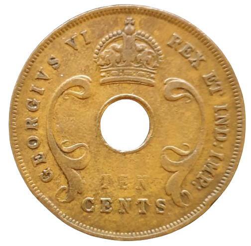 Oost Afrika 10 Cents 1942