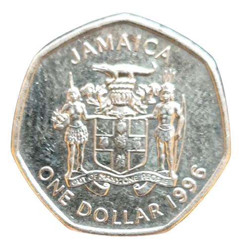 Jamaica 1 Dollar 1996