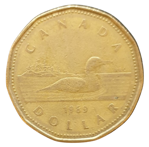 Canada 1 Dollar 1989