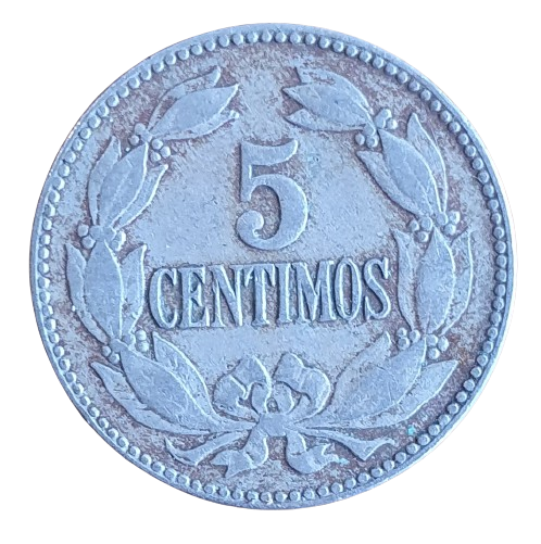 Venezuela 5 Centimos 1946