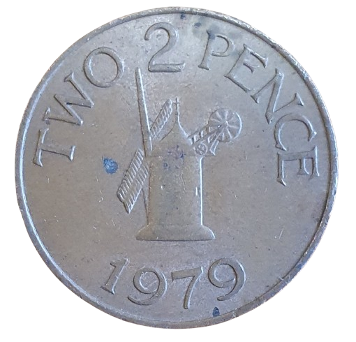 Guernsey 2 Pence 1979