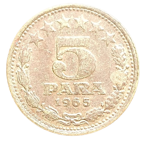 Joegoslavie 5 Para 1965