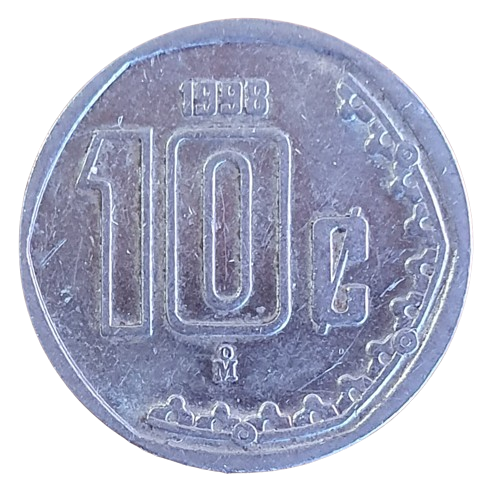 Mexico 10 Centavos 1998