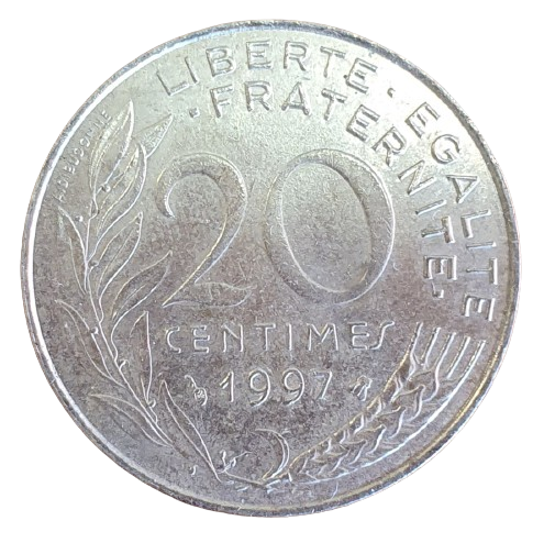 Frankrijk 20 Centimes 1997