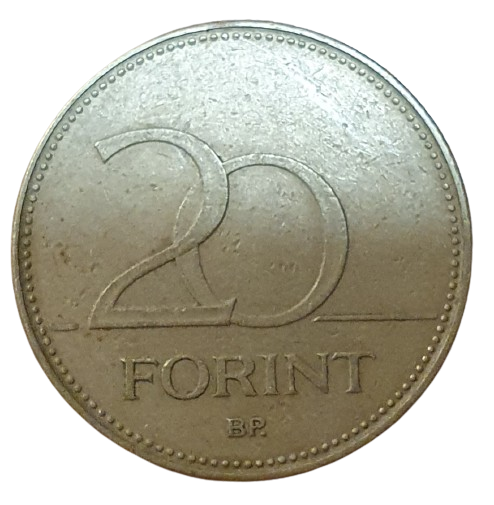 Hongarije 20 Forint 1994