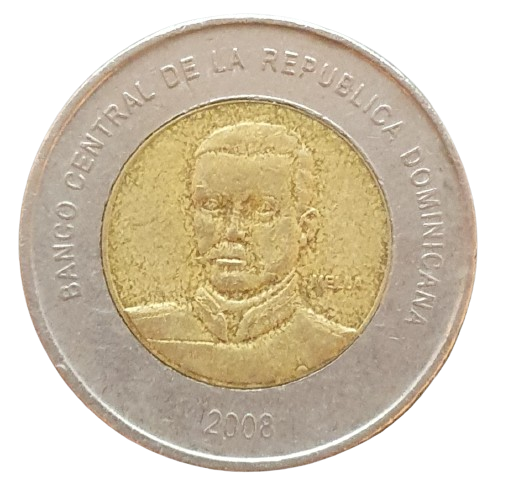 Dominicaanse Republiek 10 Pesos 2008