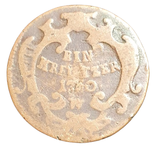 Oostenrijk 1 Kreutzer 1760