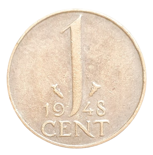 Nederland 1 Cent 1948