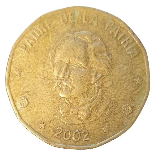 Dominicaanse Republiek 1 Peso 2002