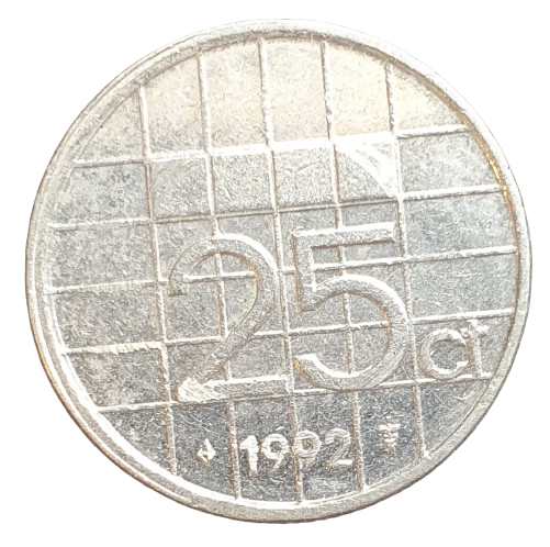 Nederland 25 Cent 1992