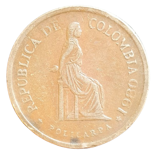 Colombia 5 Pesos 1980