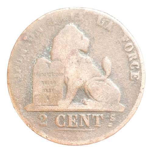 Belgie 2 Centimes 1844 (Frans)