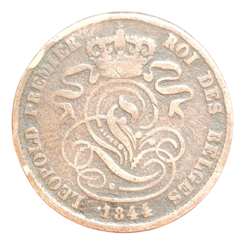 Belgie 2 Centimes 1844 (Frans)