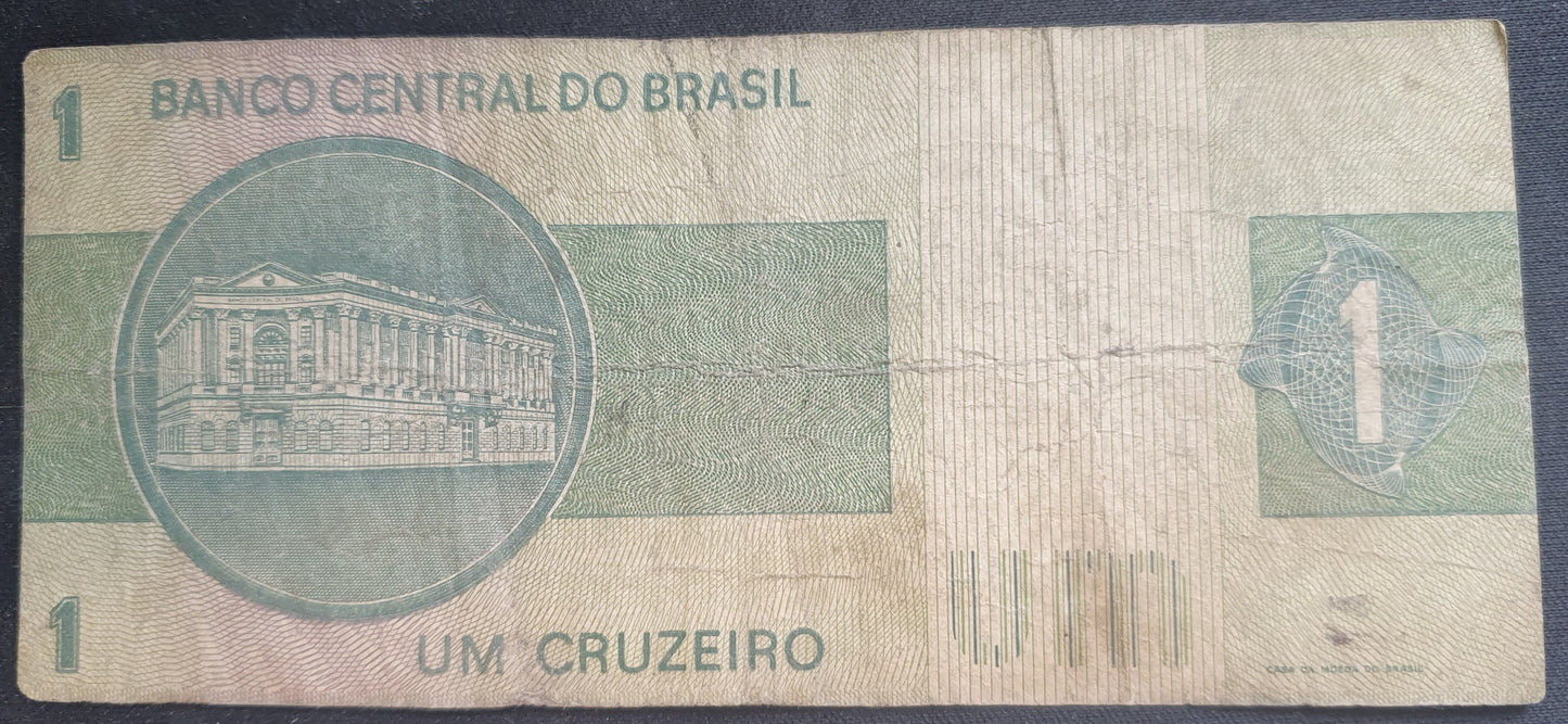 Brazilie 1 Cruzeiro Biljet