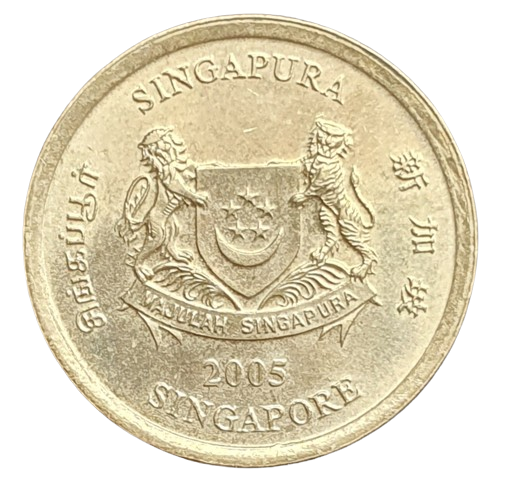 Singapore 5 Cents 2005