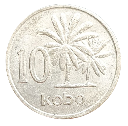 Nigeria 10 Kobo 1976