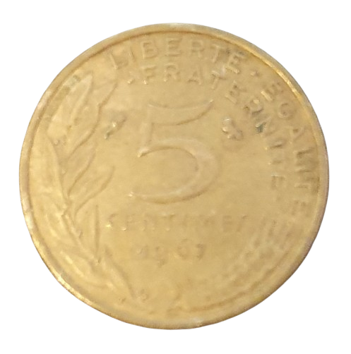 Frankrijk 5 Centimes 1967