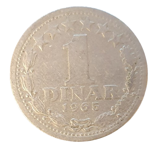 Joegoslavie 1 Dinar 1965