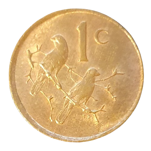 Zuid Afrika 1 Cent 1989