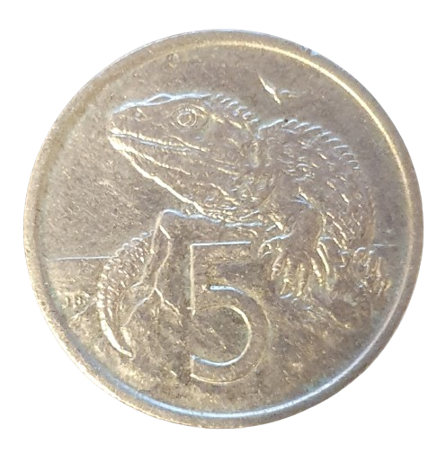 Nieuw Zeeland 5 Cent 1975