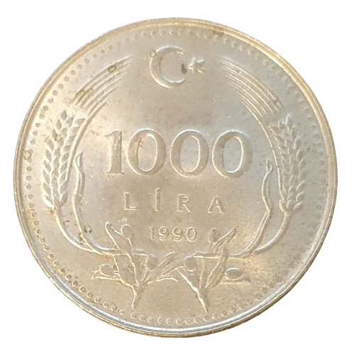 Turkije 1000 Lira 1990