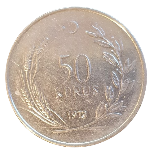 Turkije 50 Kurus 1973