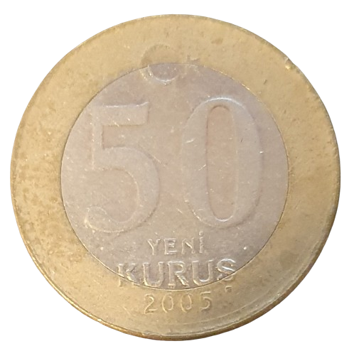 Turkije 50 Kurus 2005