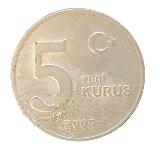 Turkije 5 Kurus 2005